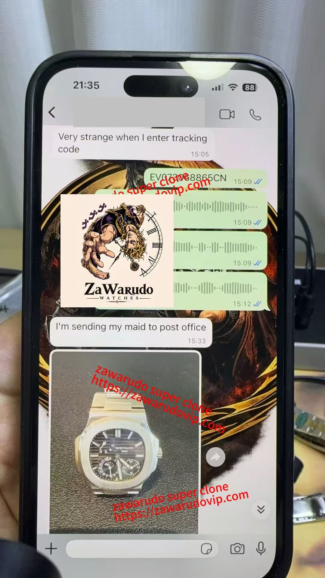 Customer lookbook timepiece 5